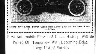 Atlanta’s EARLIEST Auto Racing History! 1907-1914 Stewart Avenue Hill Climb!