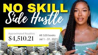 Earn $4000+ Per Month With Low Content Books (Easy Side Hustle Idea)