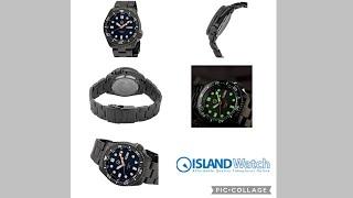 Islander #ISL-34 DLC (Diamond Like Coating)  Black Watch Review & Unboxing