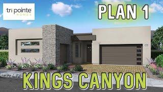 Single Story Modern Homes for Sale - Summerlin Kings Canyon Tri Pointe Homes Plan 1 - $735k+