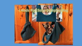 MinseyCrafts Episode 10 – NEWS 2023 and Purl Soho Dumpling bag