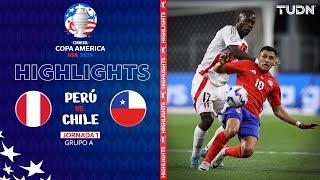 HIGHLIGHTS | Perú vs Chile | Copa América 2024 - J1 | TUDN