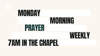 Monday Morning Prayer Promo