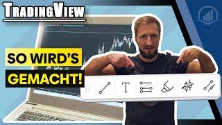 So richtest du deinen ersten Chart bei Tradingview ein!