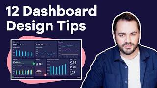 12 Dashboard design tips for better data visualization