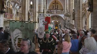 36. Freiberger Bergstadtfest 2023 Bergparade Teil 1  4K