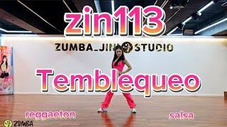 @zumbajini zin113 temblequeo reggaeton salsa zumba