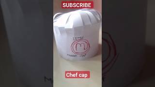 Master Chef Cap #Chef #youtubeshorts #shortsfeed #shortsvideo #trendingshort #youtubeshortvideo #Hap