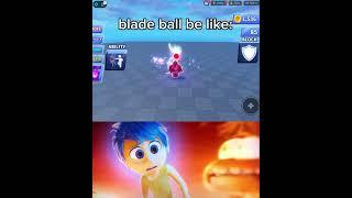 blade ball be like: #disney #roblox #insideout2 #pixar #shorts