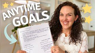 Anytime Goals! How to Make 2025 Your Best Year Yet