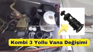 Kombi Üç Yollu Vana Arızası‼️Step Motor kontrolü