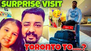 SURPRISE VISIT ️  ……..? TORONTO TO INDIA??Gurvi Shergill|Arvi Shergill|0300 Ale