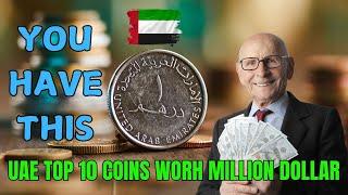 Top 10 Most Expensive UAE 1 Dirham Coins !Pocket Change Coins!