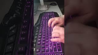Typing speed and accuracy drills till I reach my goal of 125 wpm with 100% accuracy
