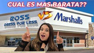 Ross Dress For Less VS Marshalls ¿Cual Es La Tienda Mas BARATA De Estados Unidos ?