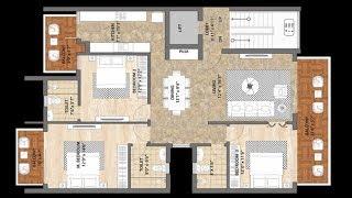 Adani Samsara Villas, Floor Plans, Sector 60, Gurgaon, Brahma Group