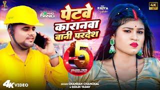 #Video | पेटवे कारानवा वानी परदेश | #Chandan Chanchal | #Priya Sohani |Goldi Yadav | #Bhojpuri Song