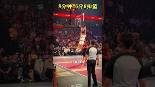 吴勇豪8分钟得26分6扣篮集锦！MVP输给托尼帕克！ 吴勇豪 超级草根 NBA传奇名人赛