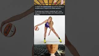 LA Sparks Star #CAMERONBRINK Won't sit out if there is a MASS SIT OUT in the #wnba