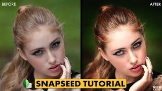 Snapseed Portrait Editing Techniques | Android | iPhone