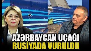 Azərbaycan uçağı Rusiyada vuruldu- Paşa Həsənli ilə QIRMIZI MASA