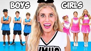 Ages 1-18 Girls Vs Boys CHEERLEADING Tournament