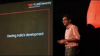 Owning India's Development | Soumya Jain | TEDxFLAMEUniversity