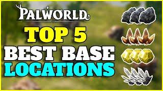 Palworld | BEST BASE LOCATIONS For INFINITE Resource Farms! (Palworld Beginner Guide)