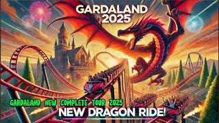 *Gardaland*2025* *Italy* 50 Anniversary ( Gardaland Tour 4k 60fps )