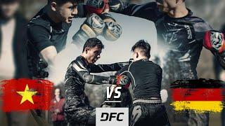 Kurdish BOXER vs. Vietnamese THAI-BOXER | MMA Streetfight | DFC