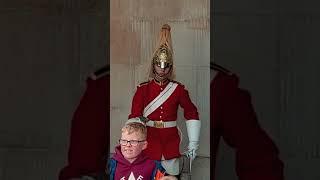 KIDS MAKE ROYAL GUARD SMILE! | Horse Guards, Royal guard, Kings Guard, Horse, London, 2024