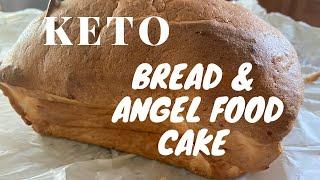 Keto Bread/Angel Food Cake #OhioBuckeyeBakeOff