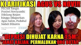 NOVI VS AGUS, DONASI 1,5M‼️"SY D3PRES1 , GAK TEGA LAPORIN MBA NOVI‼️"