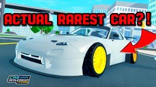 THIS IS THE ACTUAL RAREST CAR SPEC IN Car dealership tyoon?! | Mird CDT