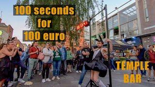 HANG CHALLENGE Dublin Ireland Edition! 100 seconds for 100 euro