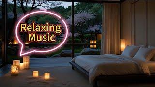 Cherry Garden | Relaxing Music for Deep Sleeping  | 10 Hours Calm Music for Deep Sleeping