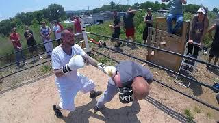 STREETBEEFS GOPRO WILD WHITEY VS KID THUNDER BOXING