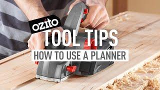 HOW TO USE A PLANER FOR BEGINNERS!  - Ozito Tool Tips