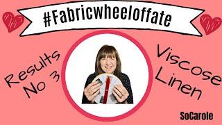 That Tricky Fabric! - #fabricwheeloffate Results No 3 - Sew up your Stash and have fun!