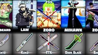 All One Piece Swords In Blox Fruits [Updated]