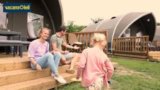 Lodge Tirari XXL Glamping op camping De Twee Bruggen | Vacansoleil Camping Holidays