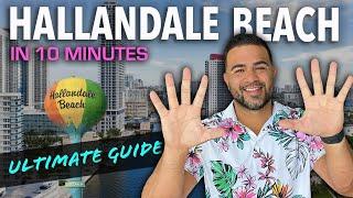 Hallandale Beach Florida in 10 Minutes - Watch before moving here!