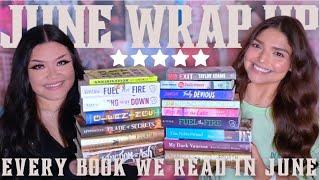 every book we read in June! new five star reads, book recs + reviews, June wrap up, fourth wing