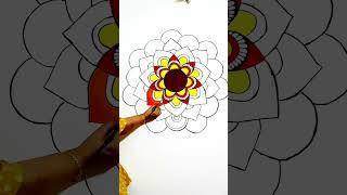 MANDALA ART ON THE WALL |BY SUSHMA MONGA |