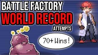 ROUND 11? Battle Factory WORLD RECORD Attempts! | Pokemon Emerald