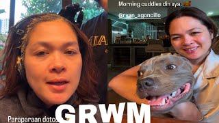 Judy Ann Santos-Agoncillo, bonding with her hairstylist and morning cuddles with Sherlock cute  