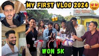 MY FIRST VLOG 2024  || MY FIRST VLOG ON YOUTUBE || Amazing Shoot With Team  | Shahid Saifi NT