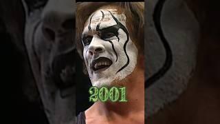 Sting Evolution 1987-2023 #shorts #wwe #impactwrestling #wcw