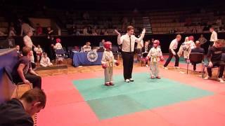 Taekwondo ITF Плеханов Даниил (Северо-Зарад) - Нуруллин Тимур (МШТ) 1/8