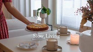 Slow living l Our slow and cozy moments  at home l baking & cooking